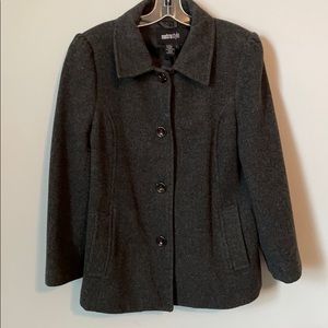 Metro Style Wool Coat